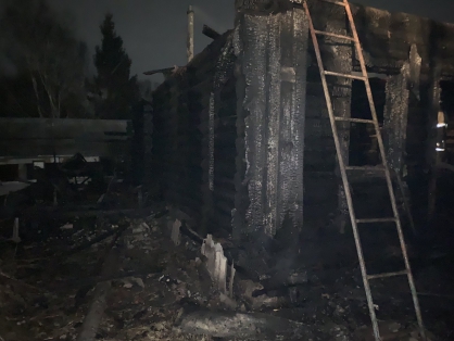 Названа предположительная причина смертельного пожара в Бессоновском районе