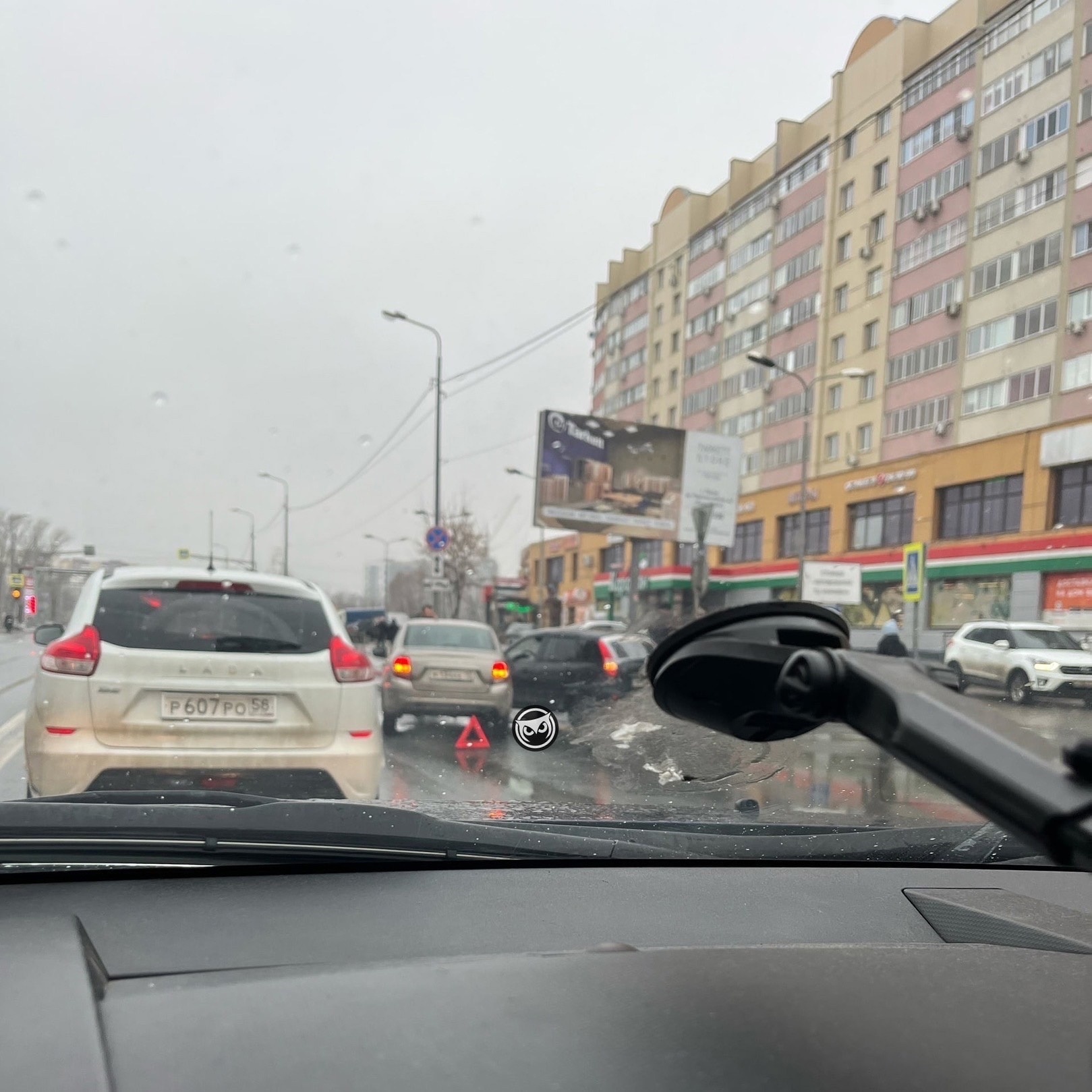 Пензенцы сообщили о ДТП с участием легковушек на ГПЗ