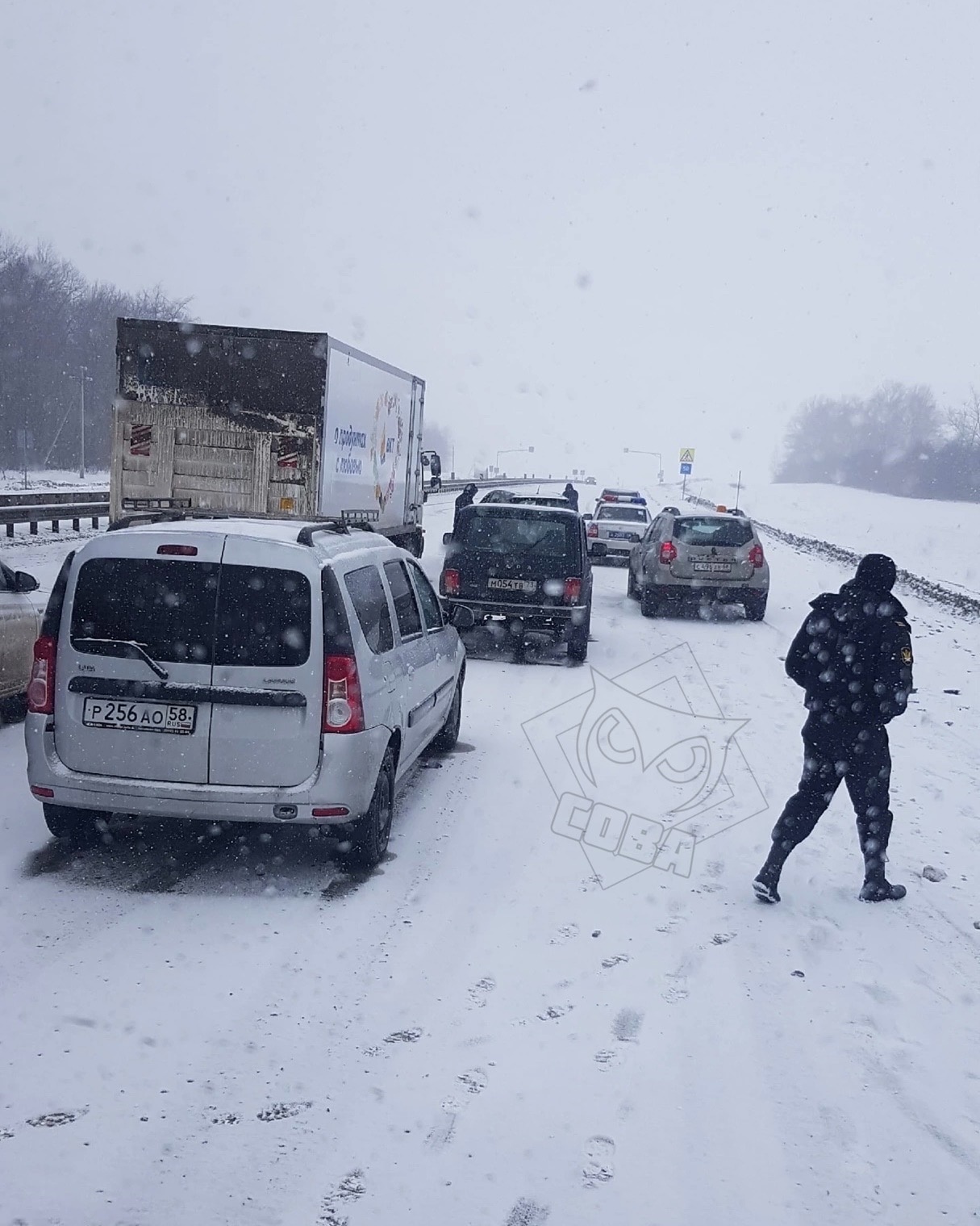 Под Пензой из-за следственного эксперимента перекрыли трассу