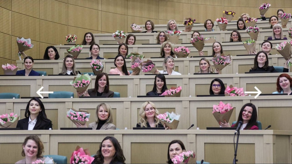 Валентина Матвиенко поздравила женщин предпринимателей пензенской «ОПОРЫ РОССИИ»