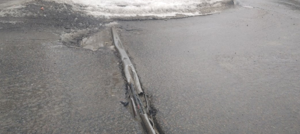 Мэр Пензы пообещал разобраться с треснувшим лежачим полицейским на проспекте Победы