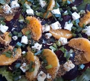 Готовим простой витаминный салат из апельсинов и рукколы