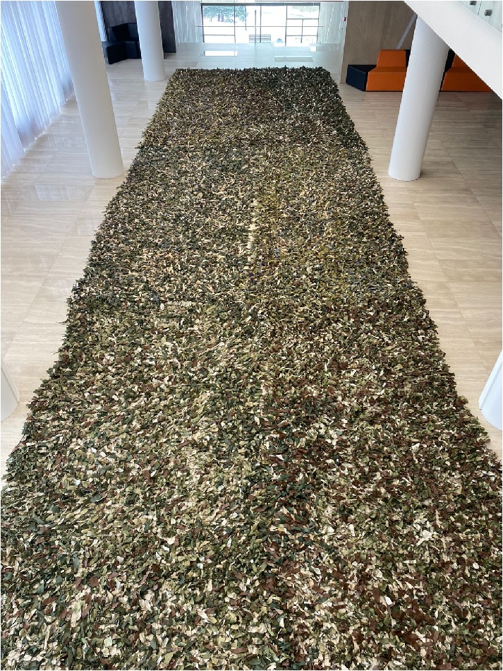 Пензенцы сплели 8 маскировочных сетей для бойцов СВО