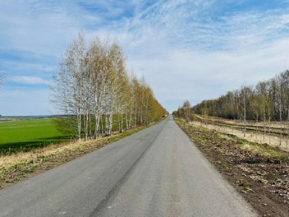 В Нижнеломовском районе завершили ремонт участка дороги до села Новый Шуструй