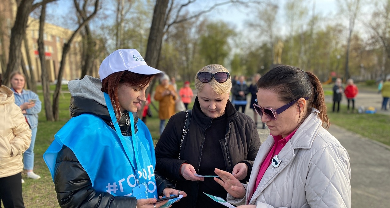 В Пензенской области волонтеры помогли проголосовать 15 000 жителей за объекты благоустройства
