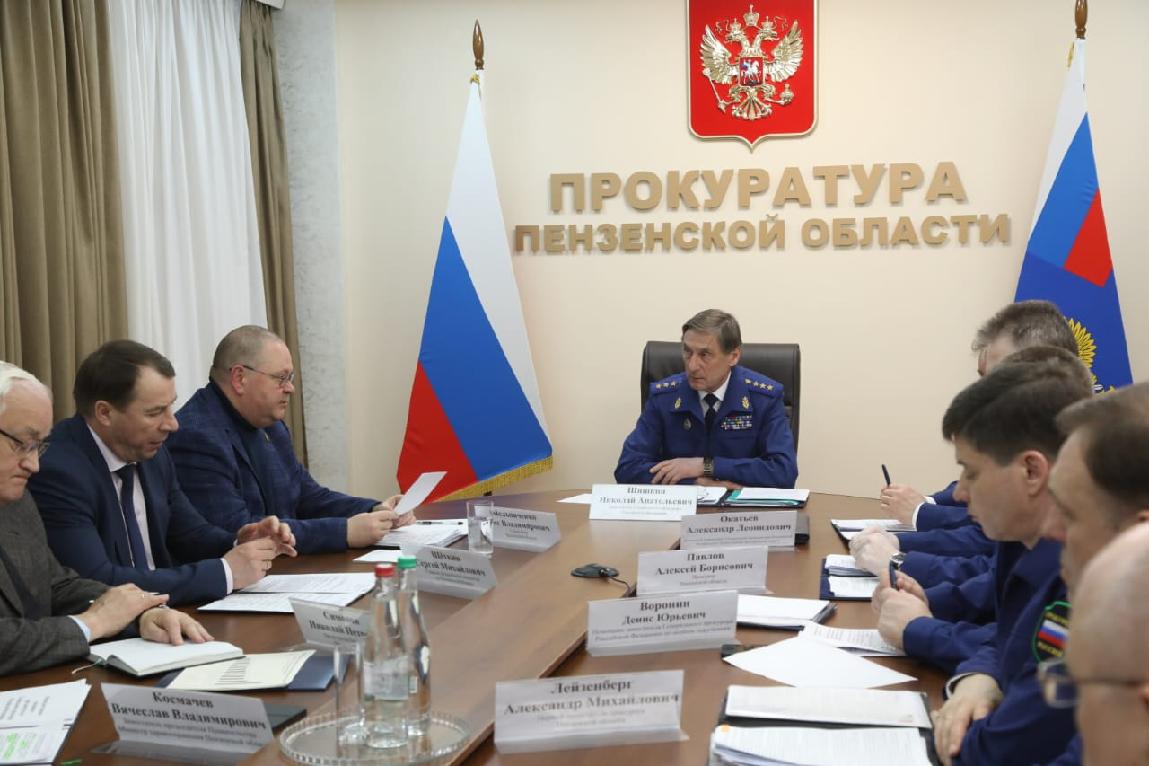В Пензенской области заместитель генерального прокурора РФ Николай Шишкин провёл приём граждан