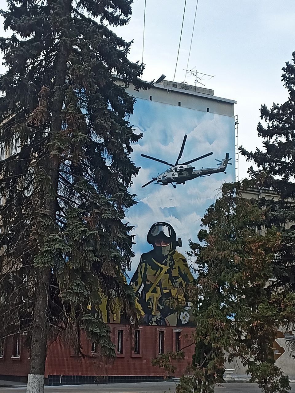 В Пензе на улице Московской появился новый патриотический стрит-объект