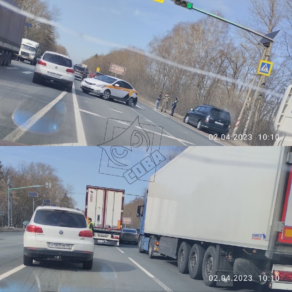 На трассе М-5 «Урал» в Пензенской области ограничили движение из-за ДТП