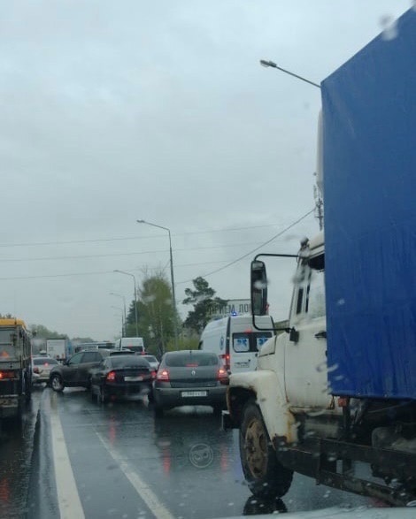 В Пензенской области на трассе М5 в пробке заблокировали «скорую помощь»