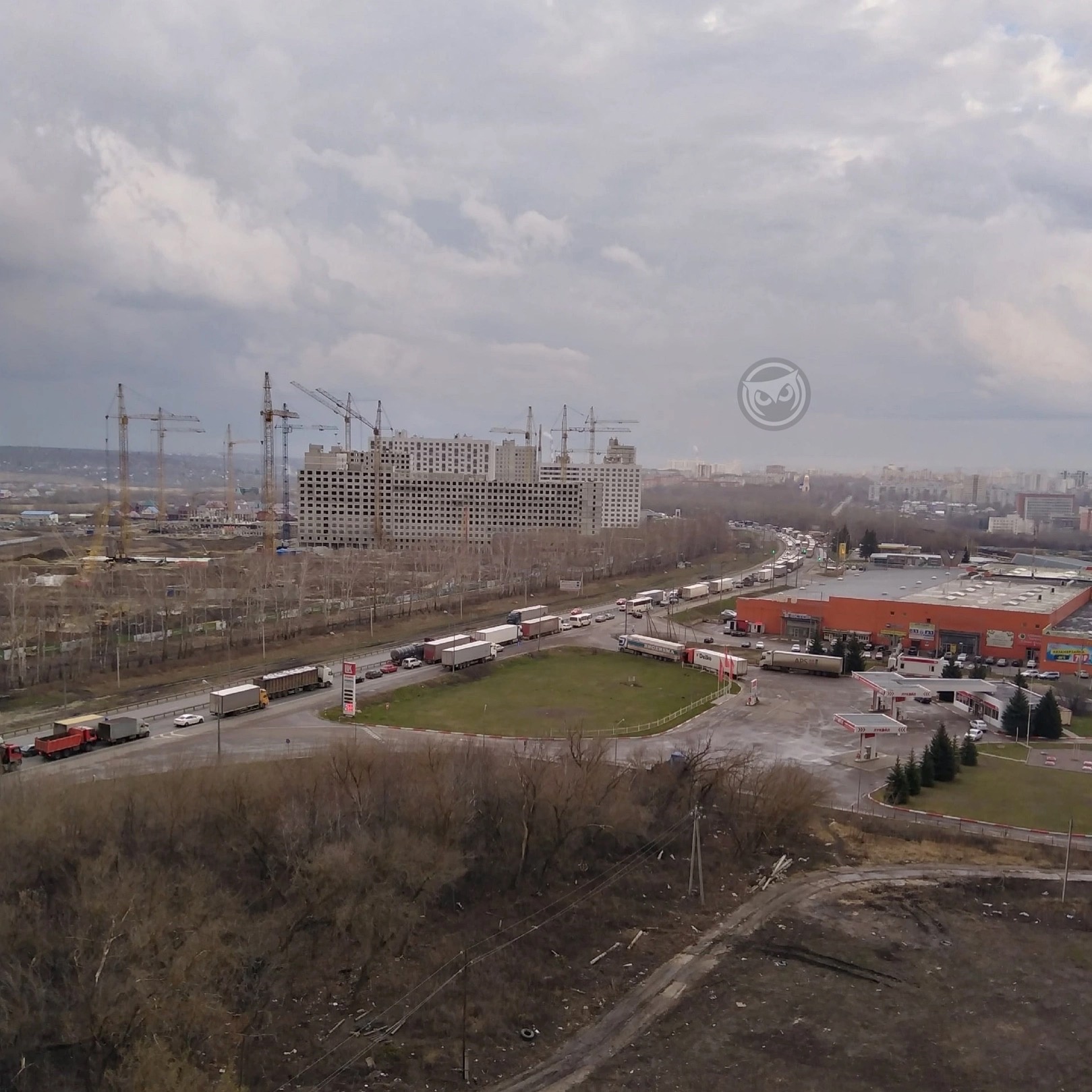 В Пензенской области на участке трассы М5 ограничено движение