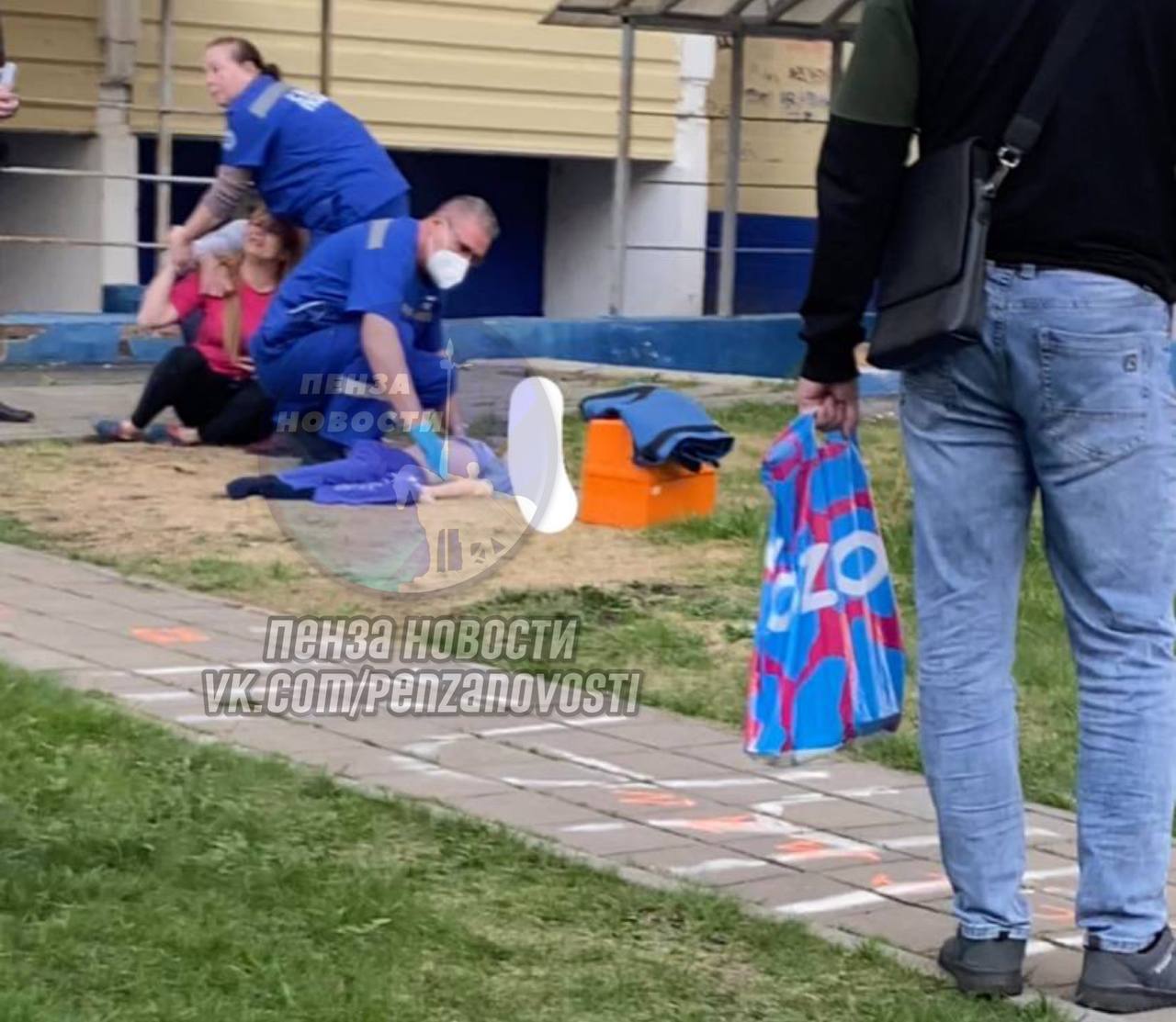 В Пензенском районе ребёнок упал с высоты