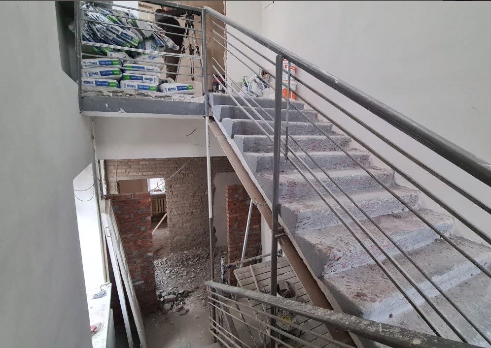 В Пензе капитальный ремонт ДМШ №2 выполнен на 60%