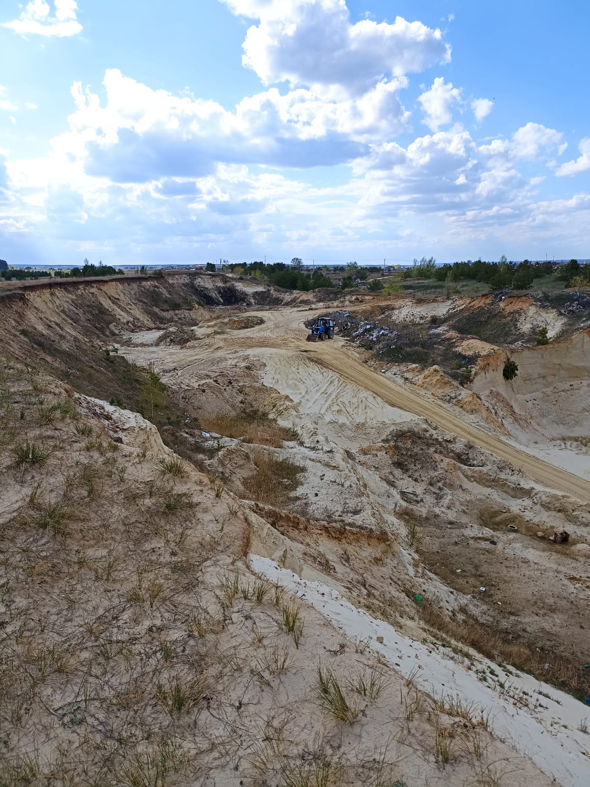 В Кузнецком районе обнаружен факт незаконного пользования недрами