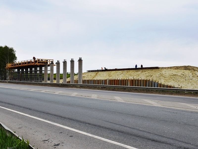 Пензенцы временно не смогут проехать по одному участку трассы М5 «Урал»