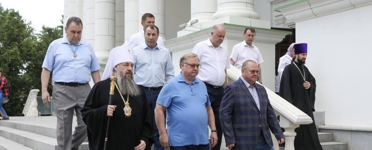 В Пензе открыли воссозданную церковь-усыпальницу во имя мучеников Евлампия и Евлампии