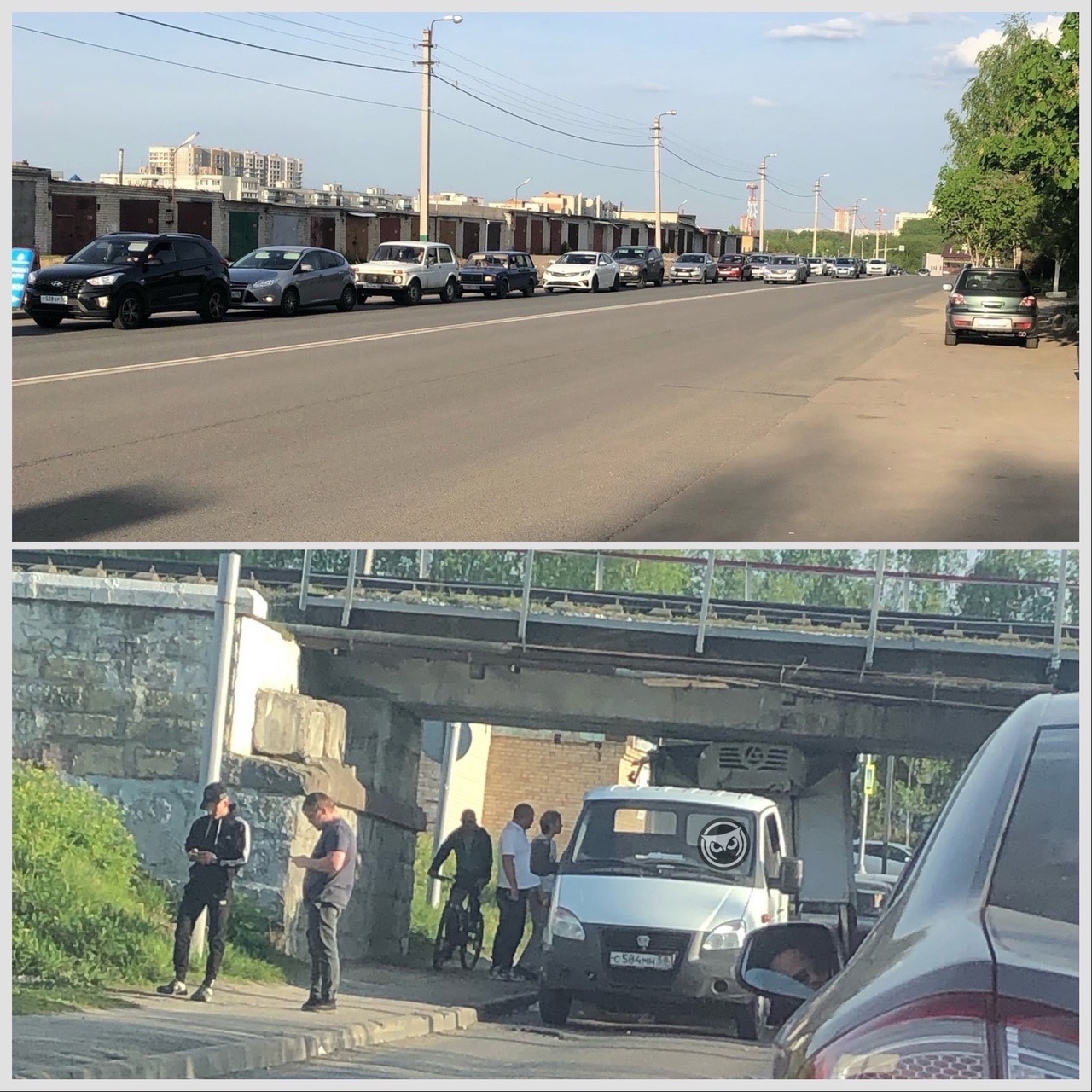 В Пензе под мостом "Винни-Пуха" снова застряла машина