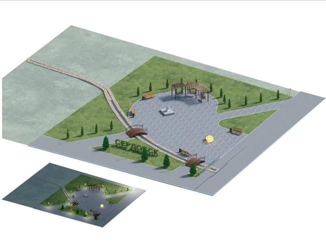 Жителям Сердобска показали, как будет выглядеть обновленный сквер Яблочкова