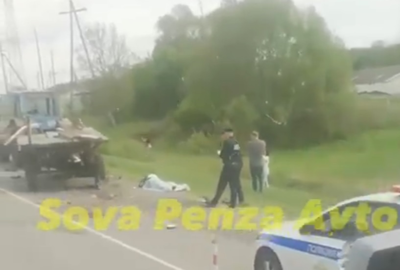 В Нижнеломовском районе погиб мотоциклист