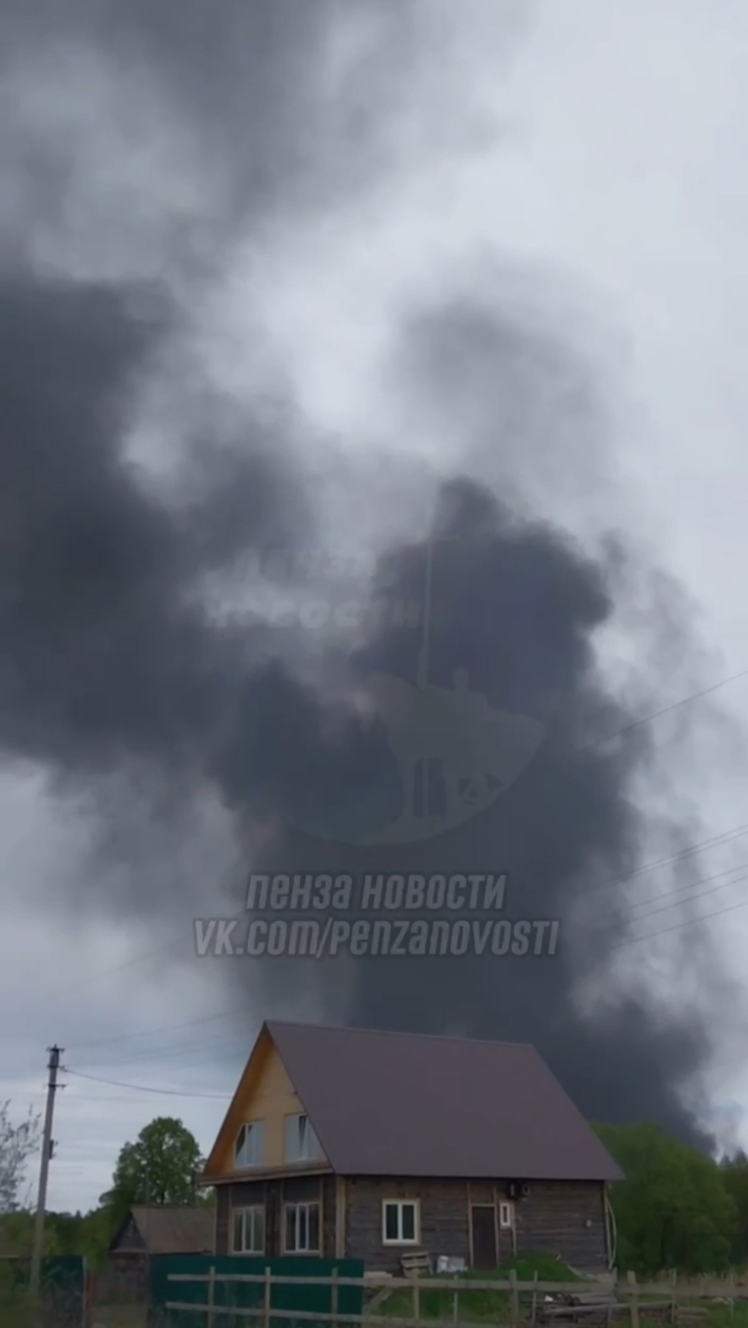 В МЧС опровергли слухи о поджоге автомобильных шин в Пензенском районе