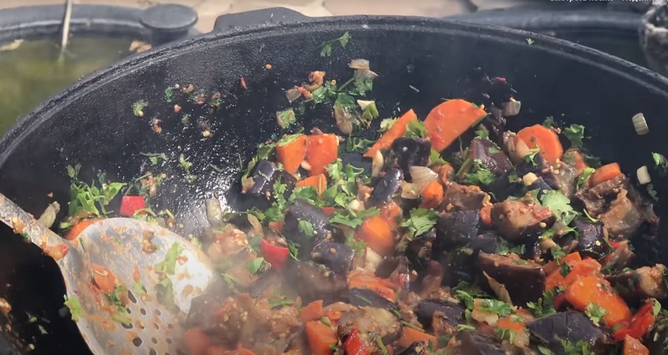 Готовим аджапсандал по-грузински