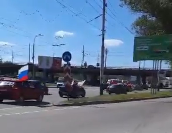 Пензенцы поделились кадрами автопробега, посвященного Дню Победы