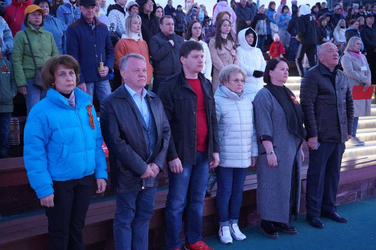 Ольга Чистякова поздравила жителей Спутника с Днем Победы