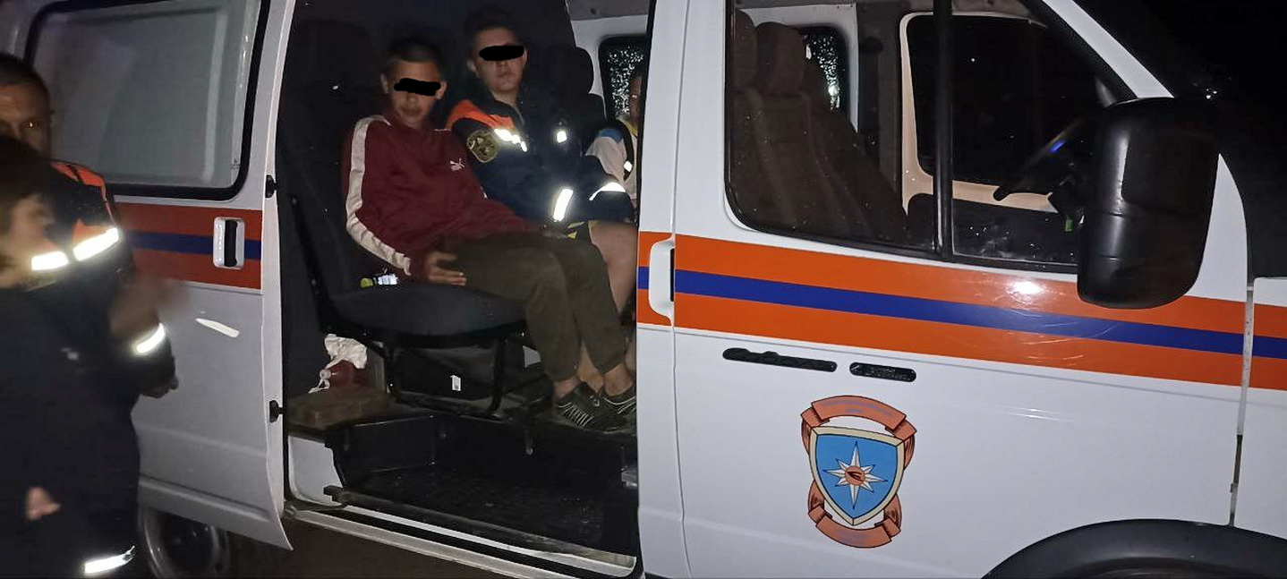 В Пензенском районе в лесу заблудились три подростка на велосипедах