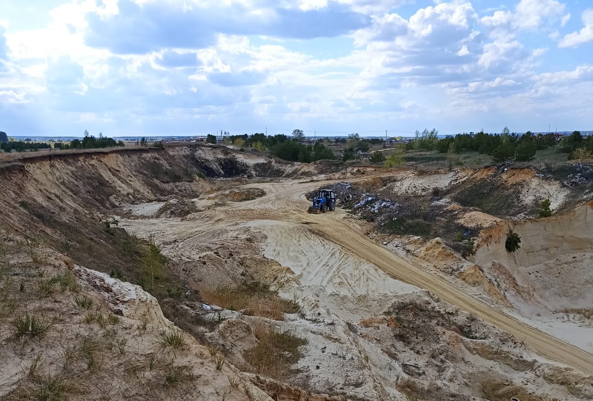 В Кузнецком районе выявили незаконную добычу полезных ископаемых