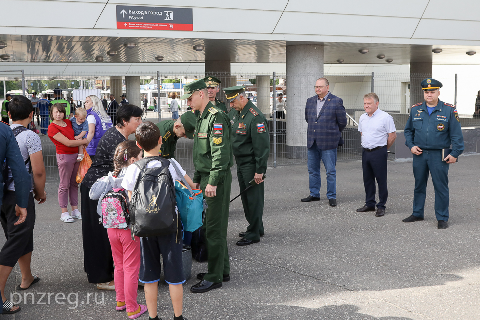 В Пензу прибыли эвакуированные белгородцы