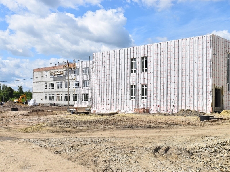 Готовность строящейся школы на ГПЗ в Пензе составляет 60%