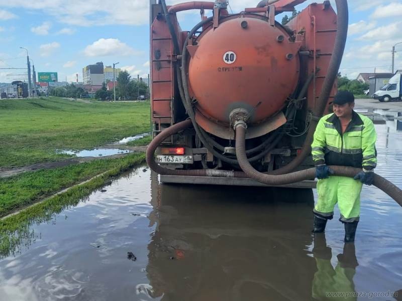 В Пензе готовятся к новым подтоплениям в субботу и воскресенье
