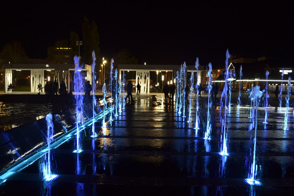 Стал известен график работы светомузыкального фонтана в Пензе