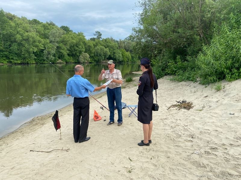 Пензенцев начали штрафовать за купание в необорудованных местах