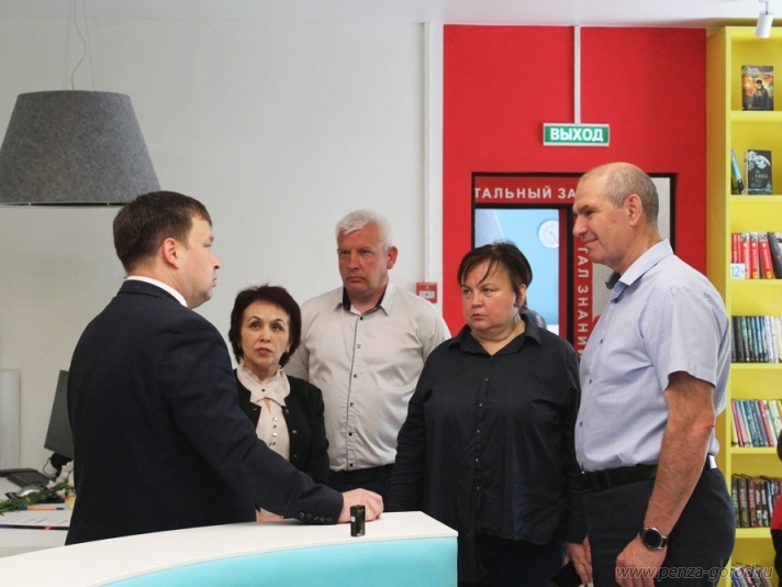 В Пензе прошло торжественное открытие обновленной городской библиотеки