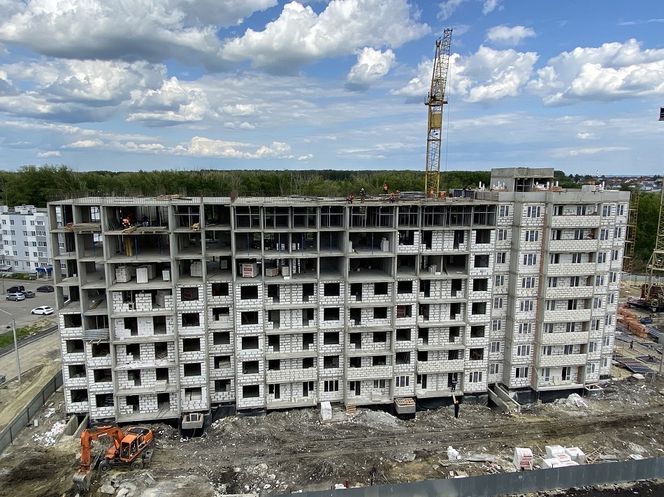 В пензенской Заре продолжается строительство домов для переселенцев