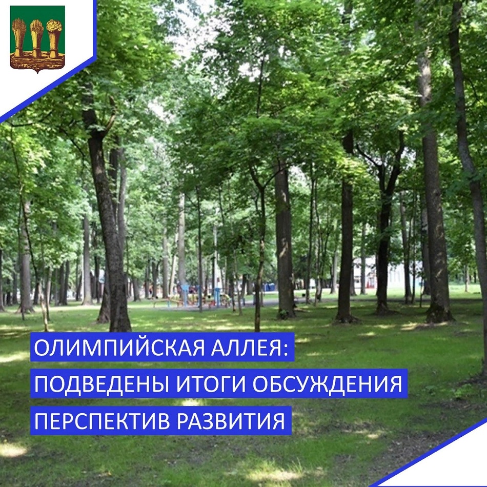 Олимпийскую аллею обустроят с учетом пожеланий пензенцев