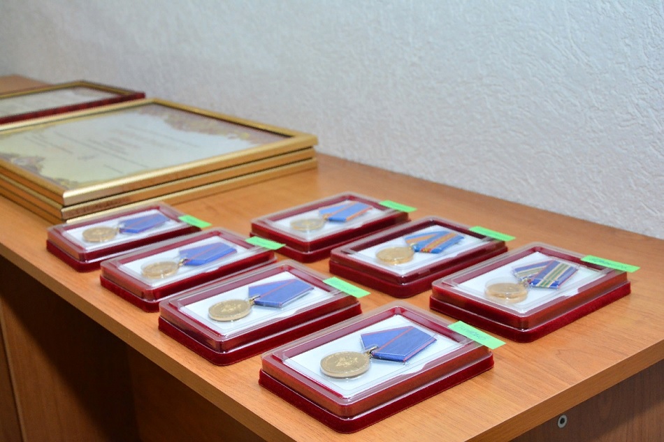 В Пензе наградили отличившихся сотрудников полиции