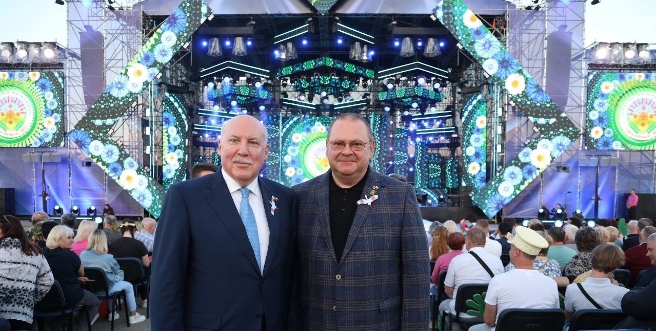 Олег Мельниченко посетил фестиваль «Александрия собирает друзей» в Республике Беларусь