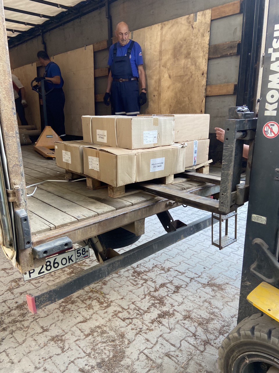 Из Пензы доставили очередной гуманитарный груз в Запорожскую область