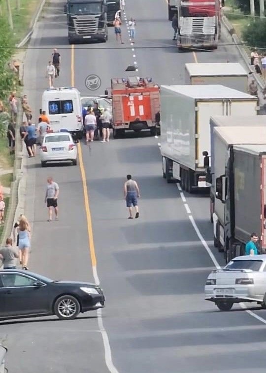 В Спасском районе водитель кроссовера скончался после ДТП с тягачом