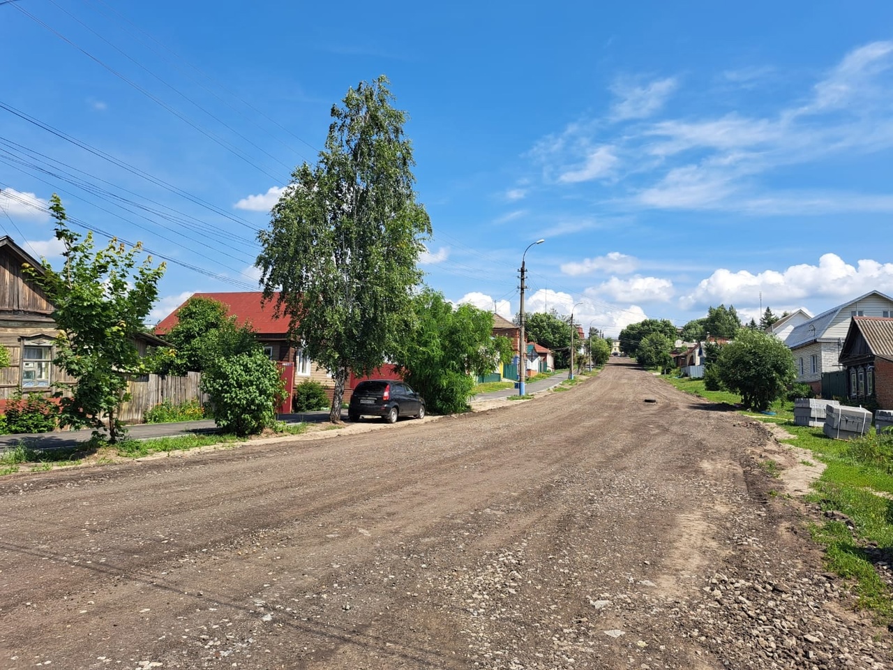 В Сердобском районе продолжают ремонтировать дороги