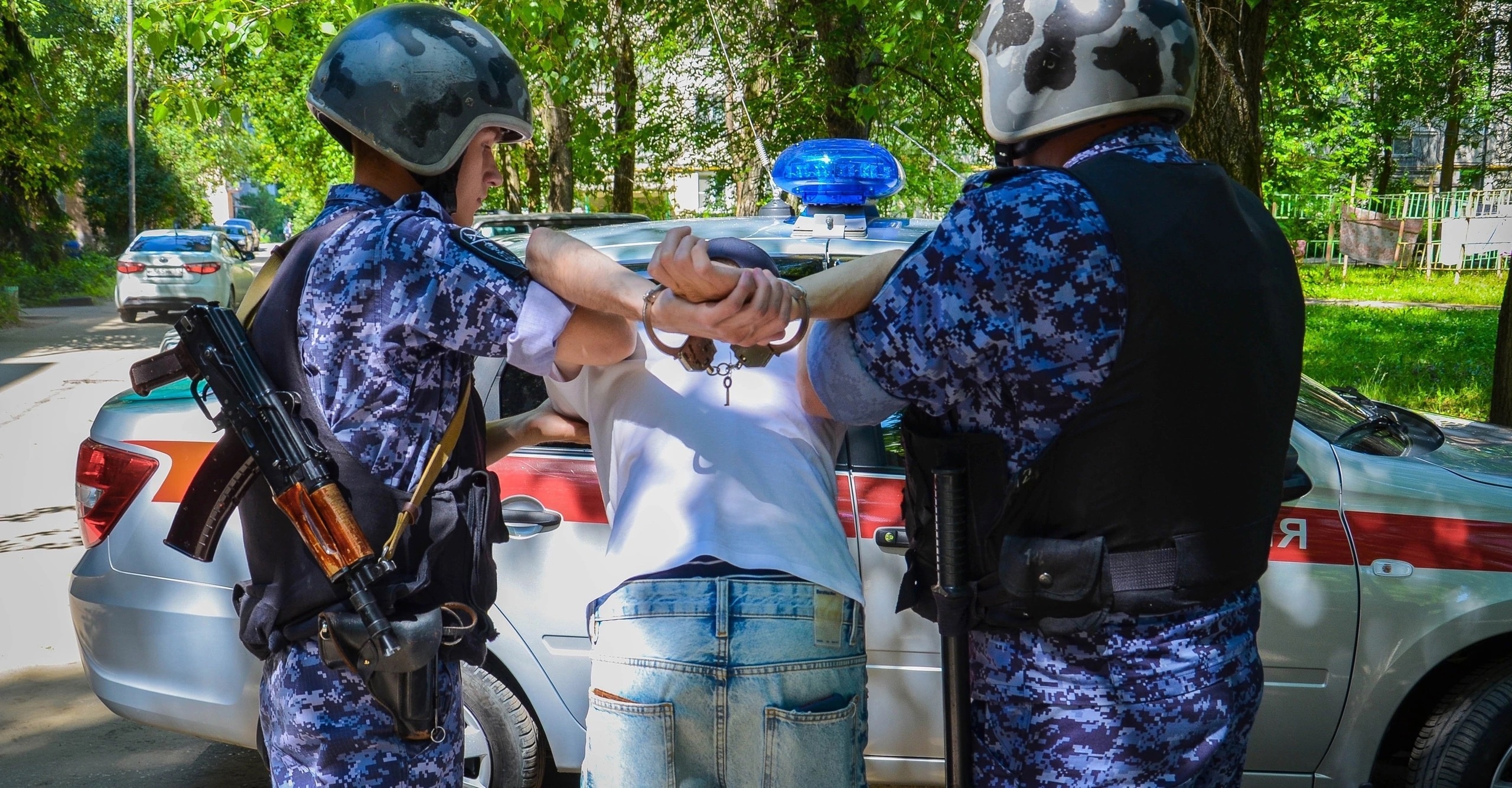 В Пензе сотрудников Нацгвардии подняли по ночной тревоге