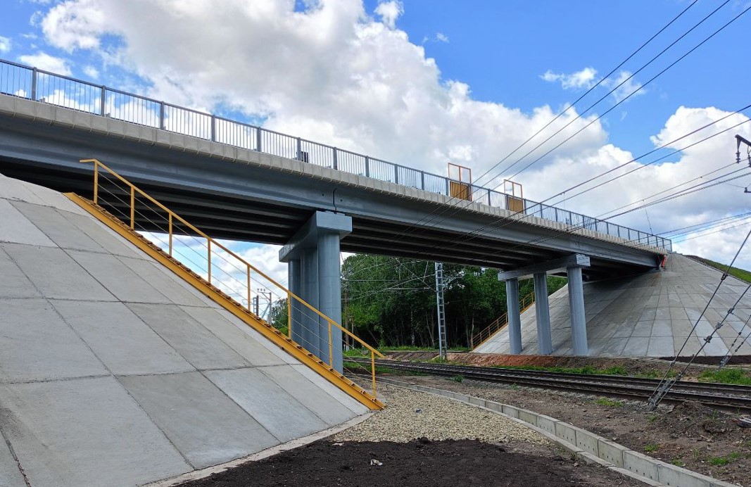 В Кузнецком районе завершилась реконструкция путепровода