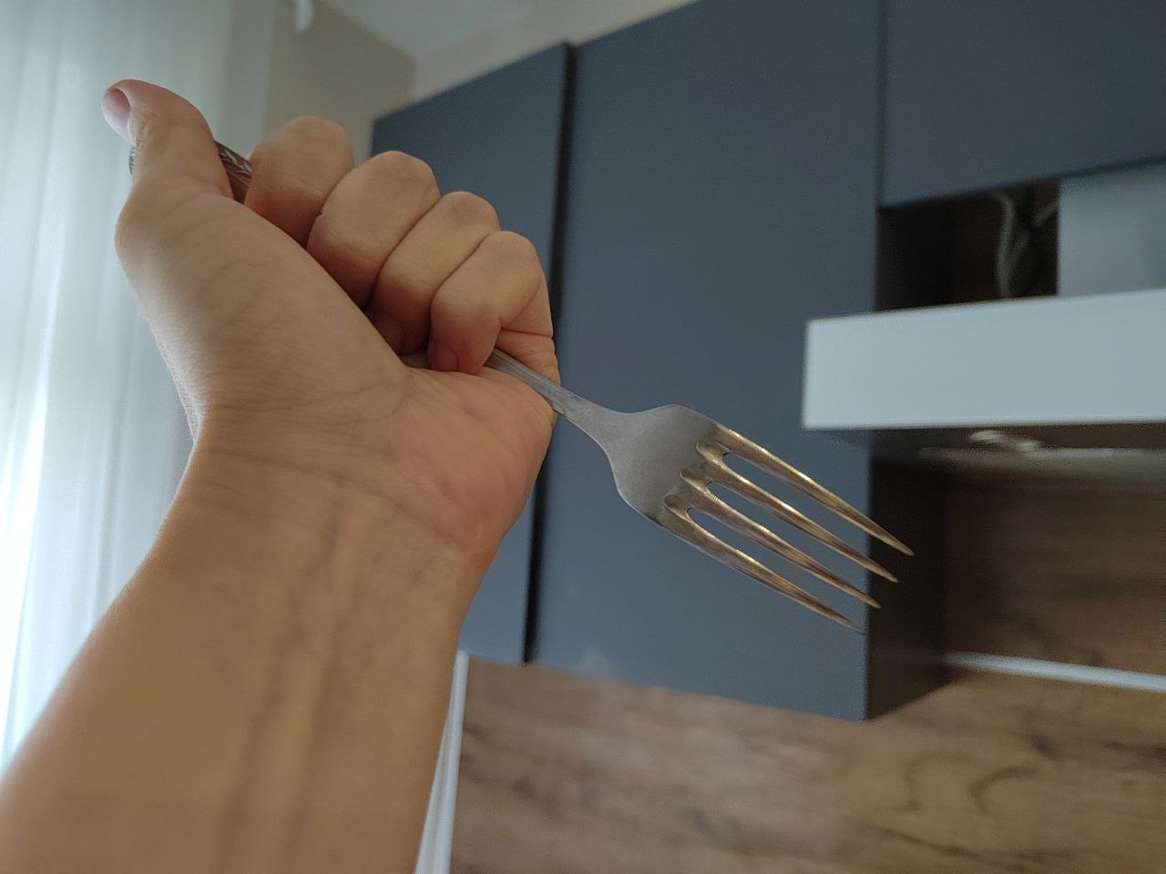 В Пензе дочь угрожала убить мать вилкой за замечание за столом