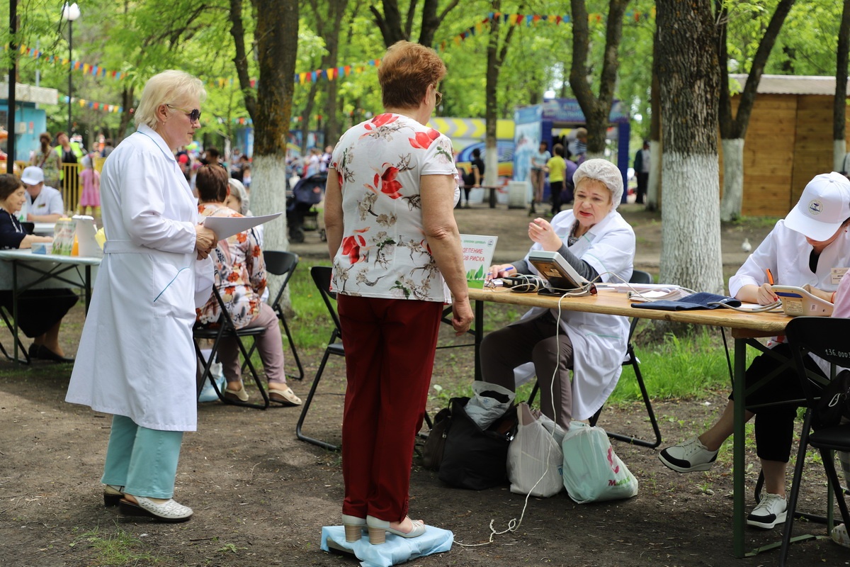 Пензенцы смогут проверить своё здоровье в Детском парке