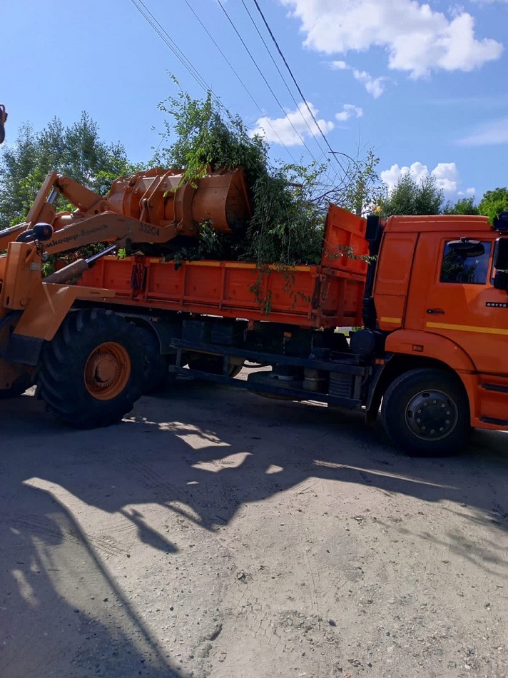 В Кузнецке вывезли 39 кубометров ТБО