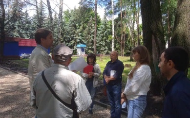 Глава Сердобска поручила строго контролировать благоустройство парка «Березовая роща»