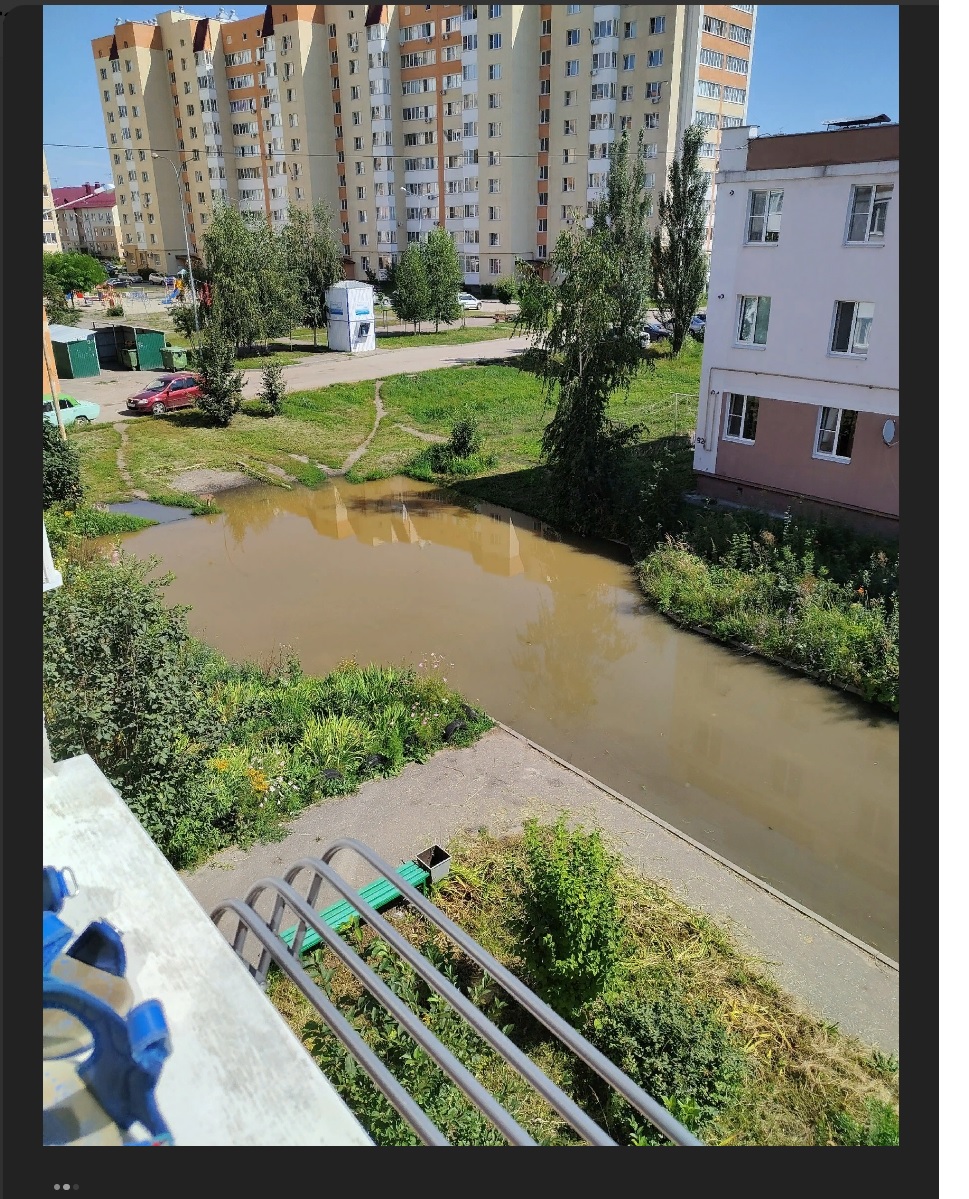 В Пензе вонючее «море» на улице Долгорукова некому ликвидировать