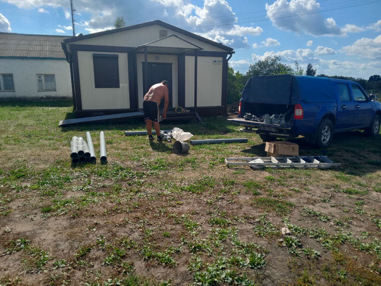 В Пензенской области начали возводить ФАПы, запланированные на 2024 год