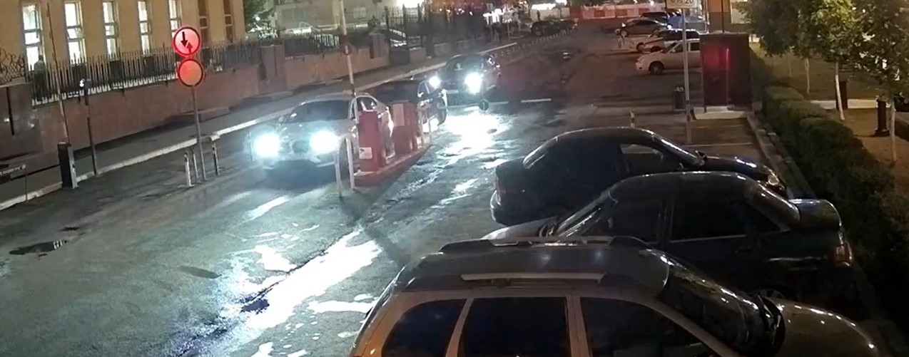 В Пензе водитель Hyundai Solaris  выехал с платной парковки и не заплатил